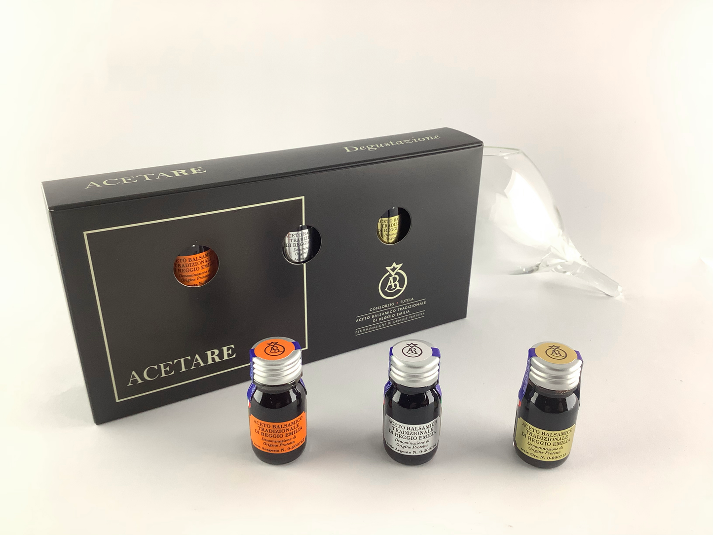 ASSAGGIO TRIS 10 ML  ACETO BALSAMICO TRADIZIONALE DI REGGIO EMILIA DOP